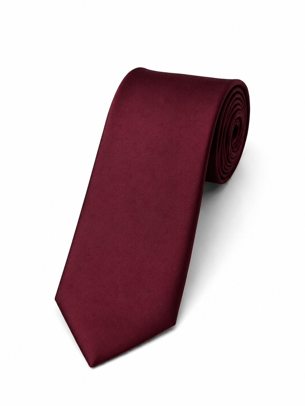 Regent Floral Silk Tie – Royal Burgundy