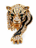 House of Monarch Big Cat Head Lapel Pin